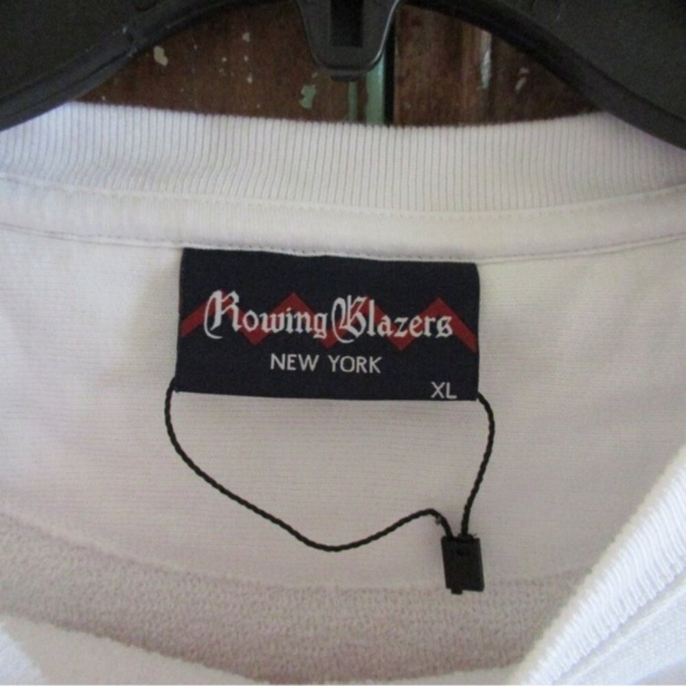 Rowing Blazers Balloon Logo Crop Sweatshirt White XL - Picture 8 of 10